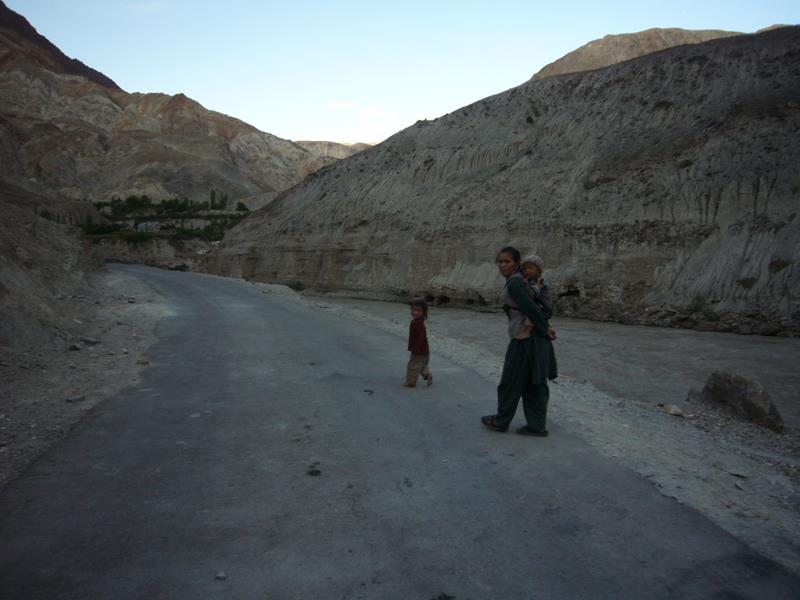Some locals on the way back to Chilling Village.